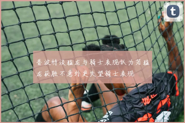 香波特谈猛龙与骑士表现认为若猛龙获胜不意外更失望骑士表现